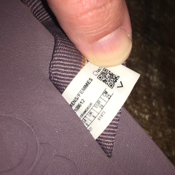 Chaco Chillos Flip Flop Sandal Womens 8 Sadie Sparrow Purple Thong Comfort - Picture 5 of 6